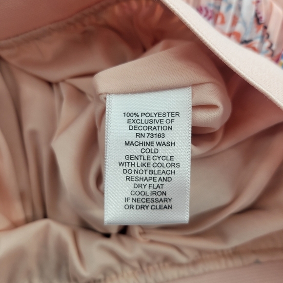 Melissa Paige Boho Paisley‎ Palazzo Wide Leg Pants Size L - Picture 3 of 4